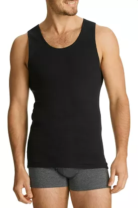 6-Pack of Bonds Chesty Mens Singlets in Black