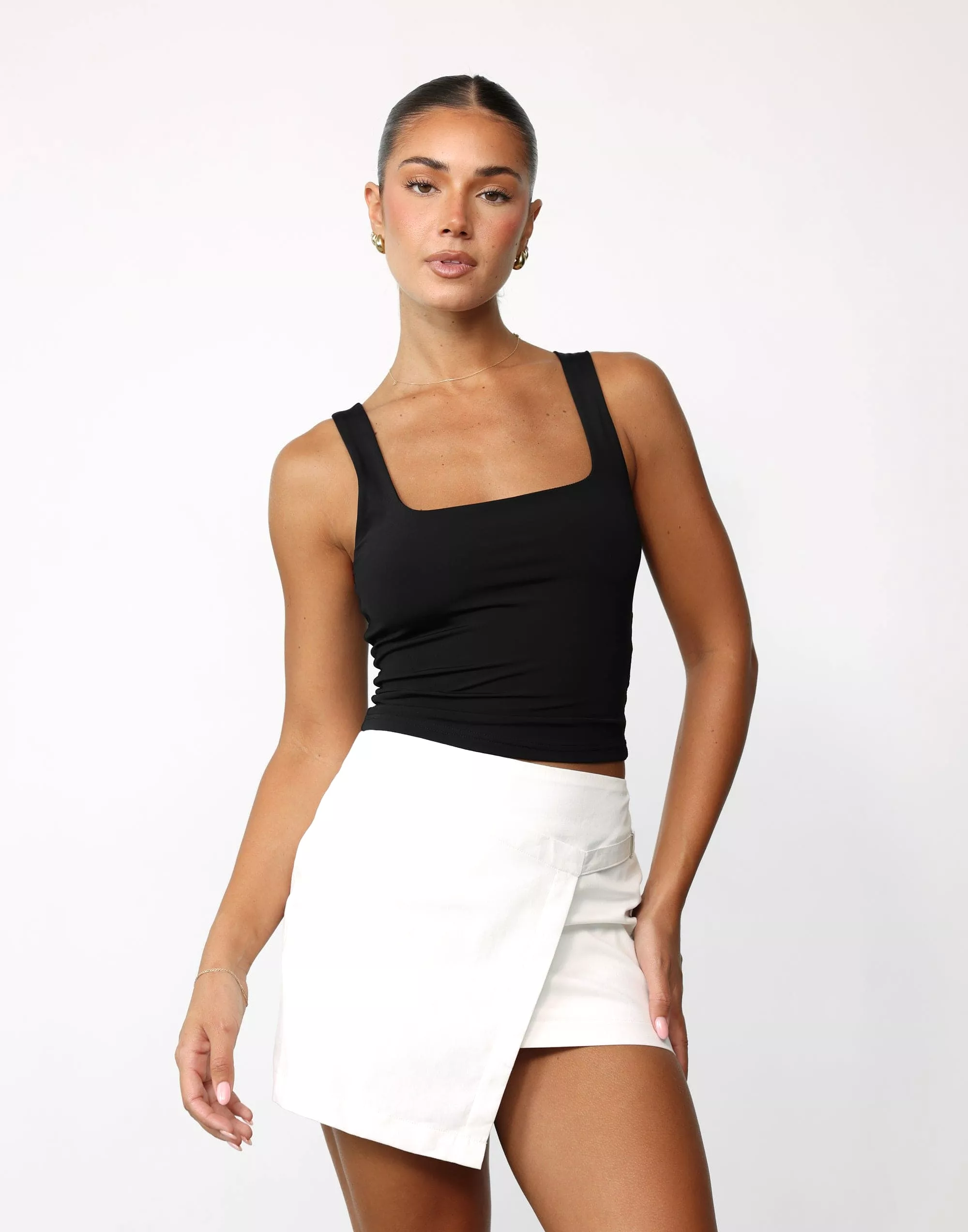 Adeola White Mini Skirt