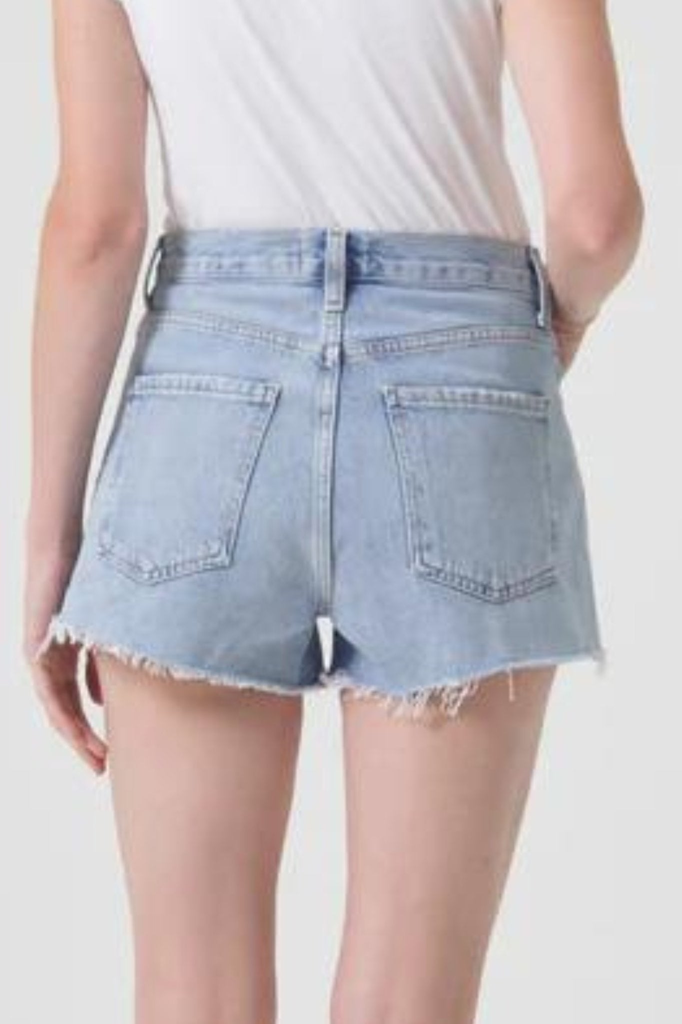 Agolde Mila Vintage High Rise Shorts - Hazards of Wearing Them