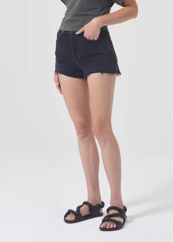 Agolde - Mila Vintage High Rise Shorts - Slow Burn