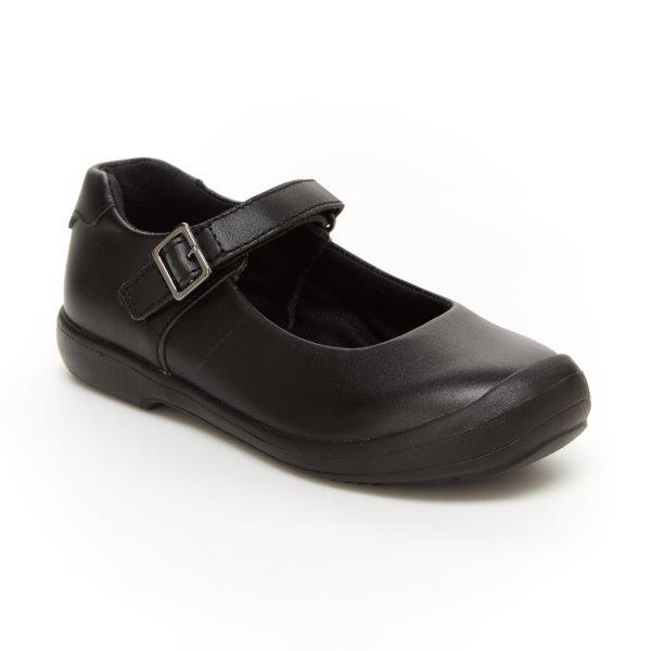 Ainsley Kids Mary Jane Shoes in Black