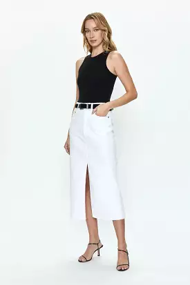 Alice White Midi Skirt