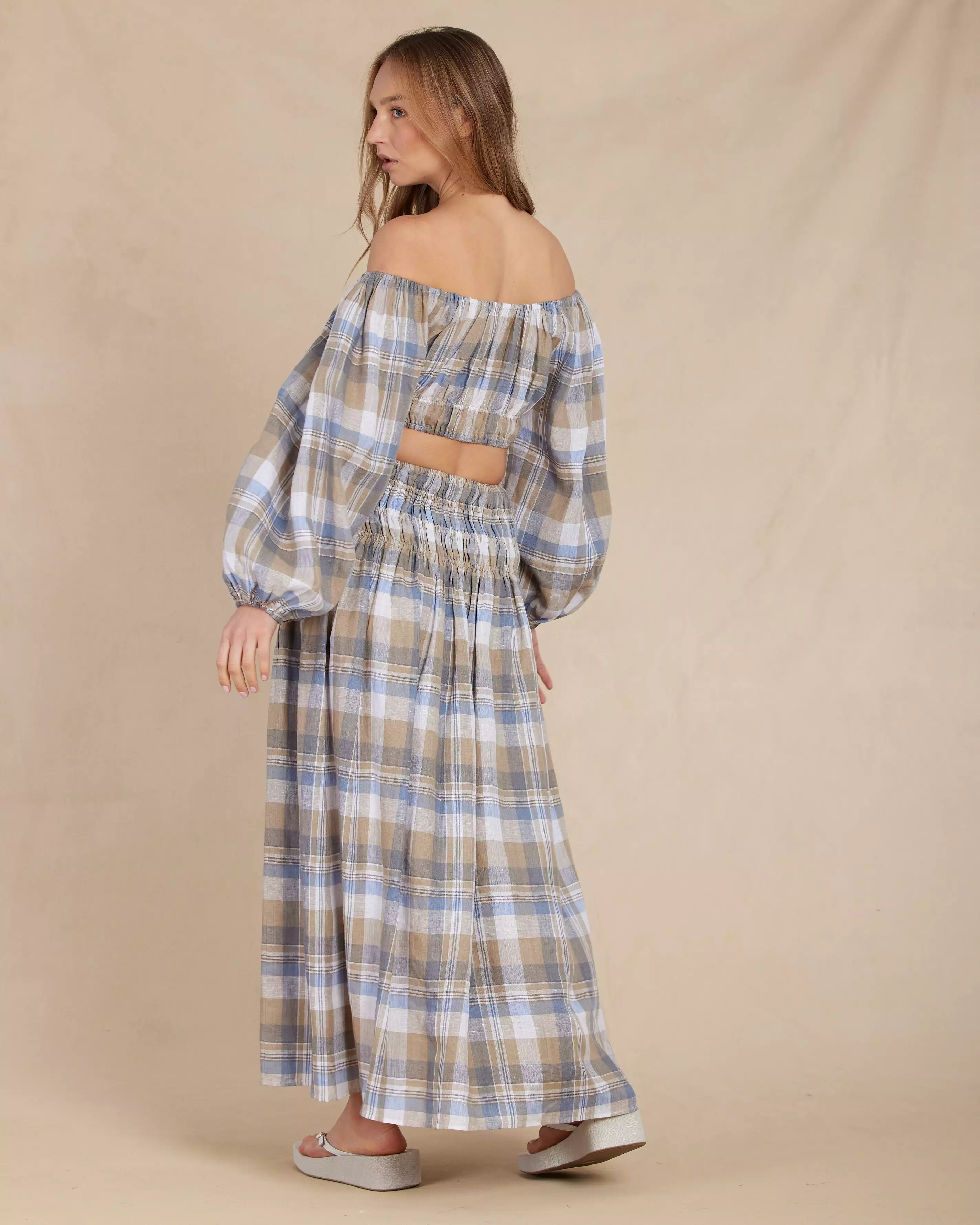 Allegra Linen Plaid Skirt - Search Engine Optimization