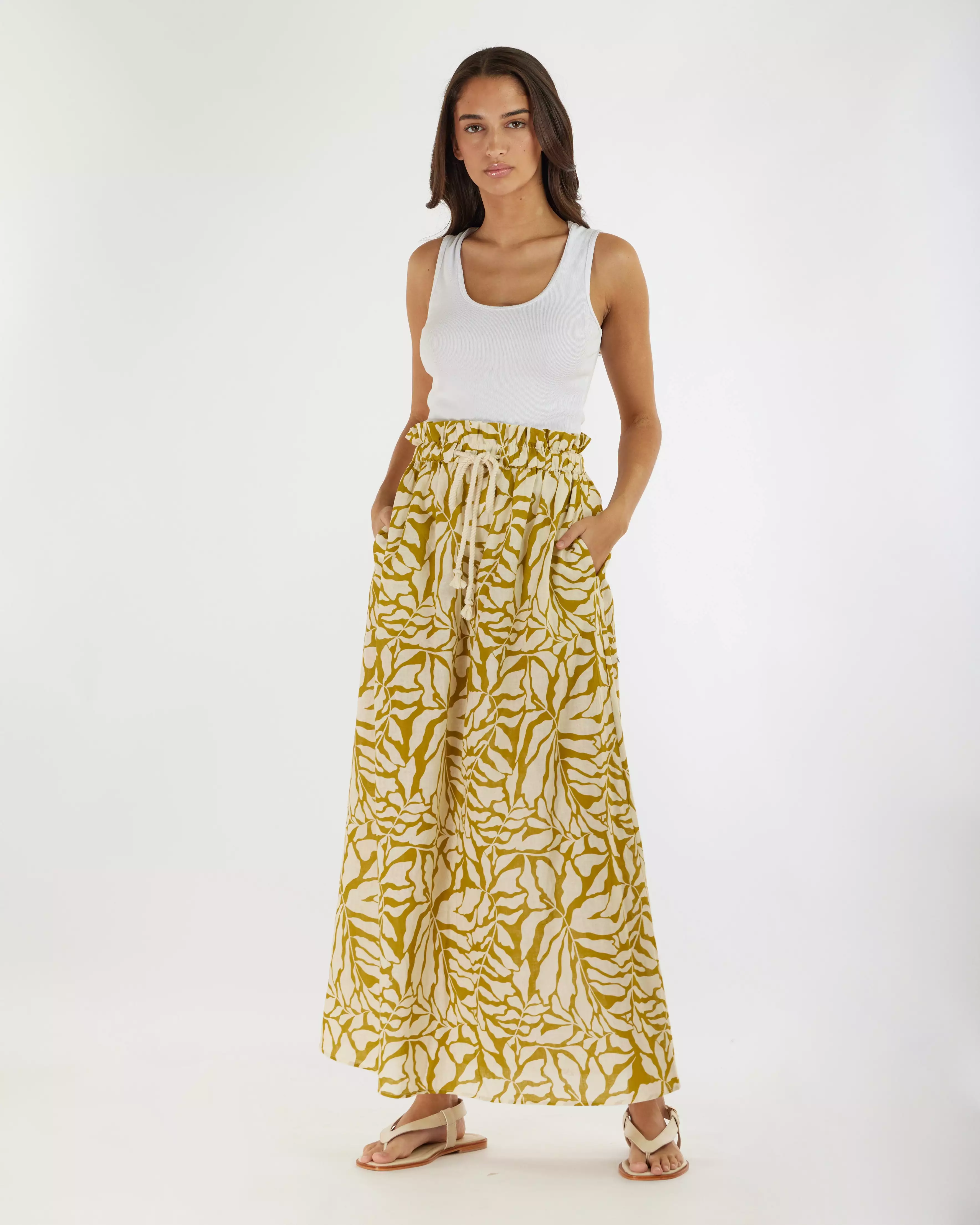 Amara Linen Maxi Skirt - Buy Online Now! Low Prices & Free Shipping Options. Shop the Latest Collection of Linen Skirts at Compe