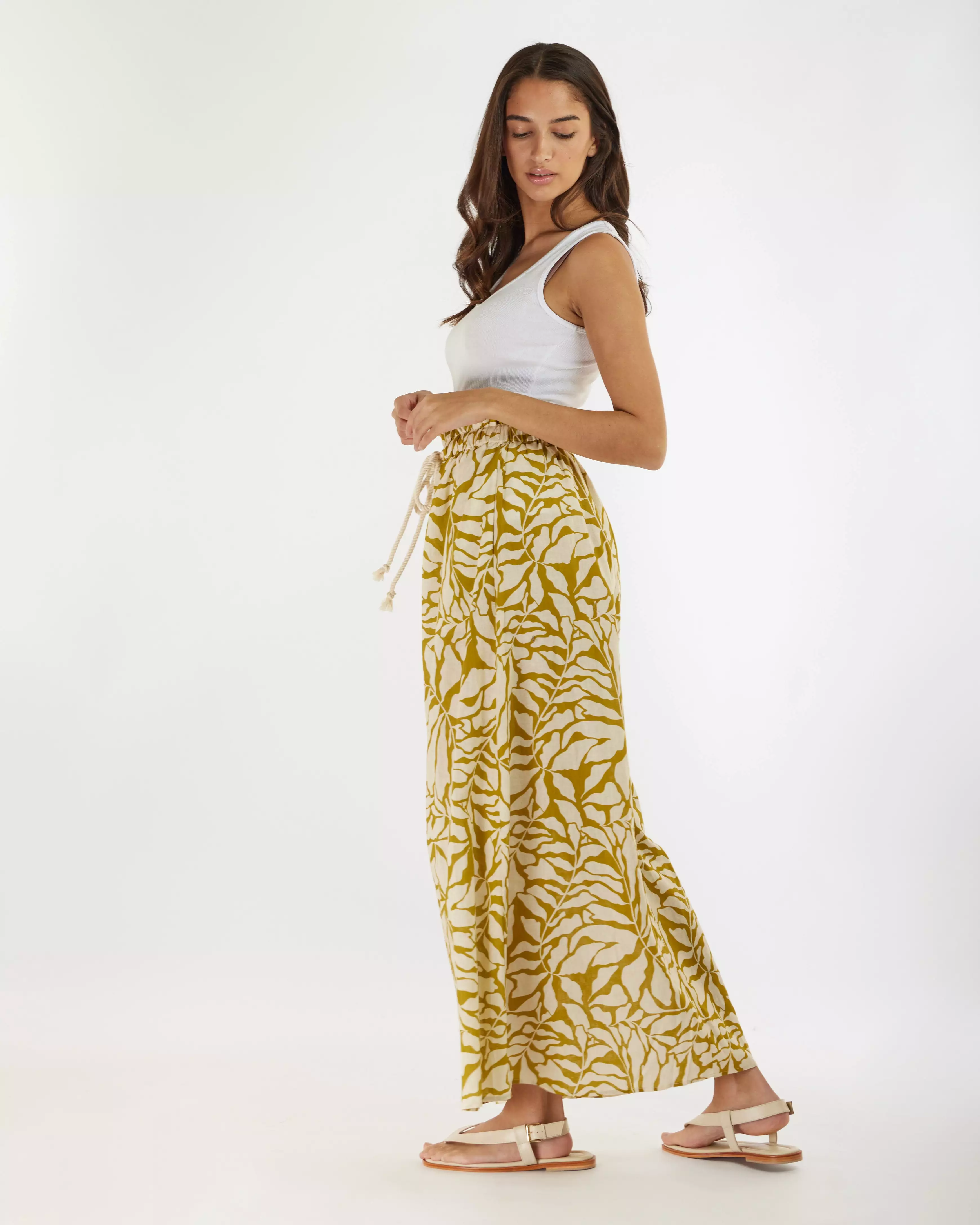 Amara Linen Maxi Skirt - Buy Online Now! Low Prices & Free Shipping Options. Shop the Latest Collection of Linen Skirts at Compe