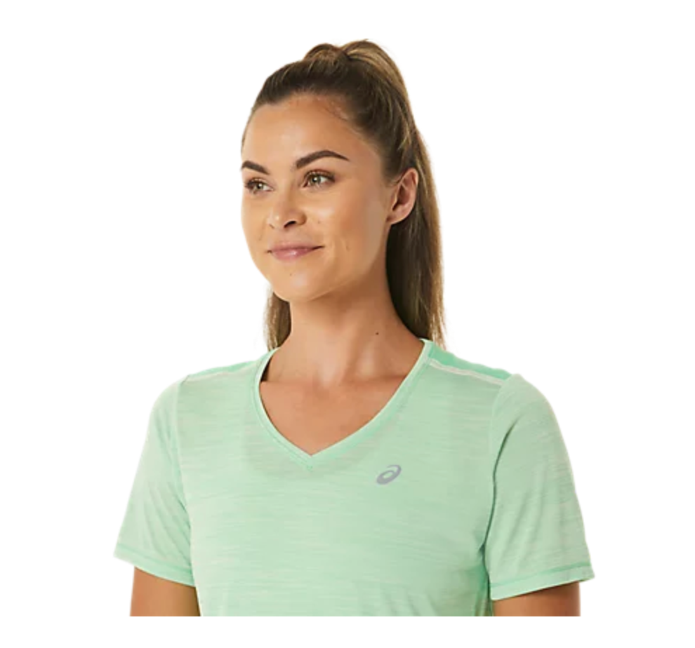 ASICS Women's Race V-Neck Short Sleeve Shirt