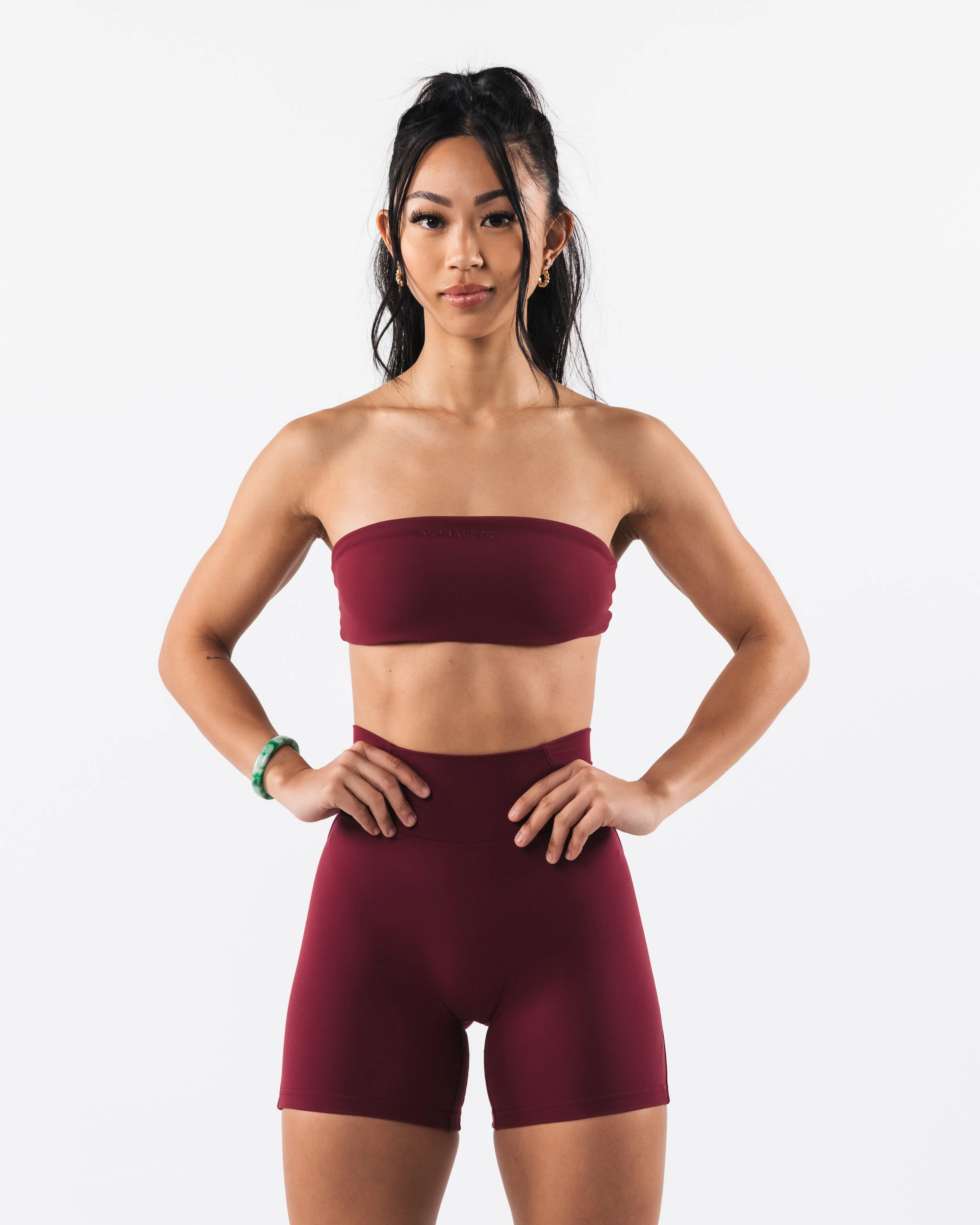 Aura Bandeau - Cranberry