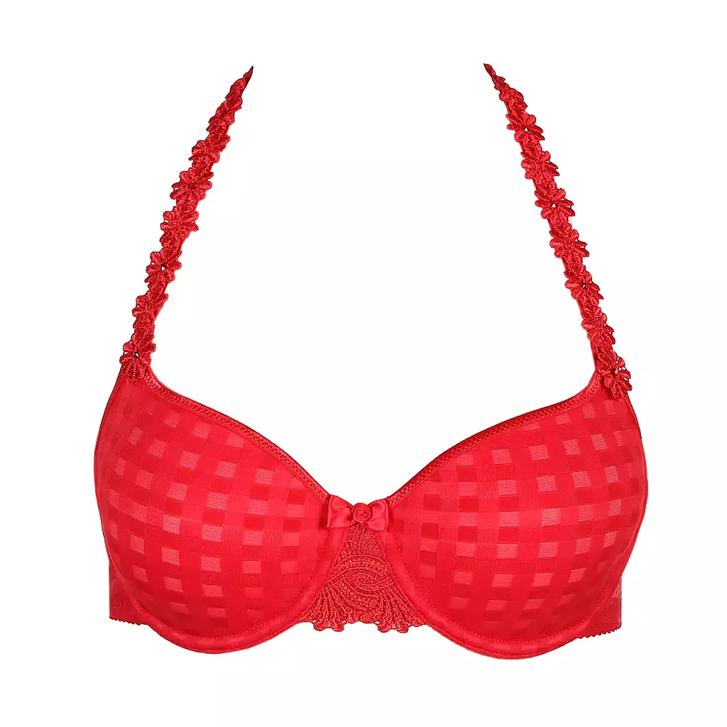 Avero Unlined Multiway Bra in Scarlet.