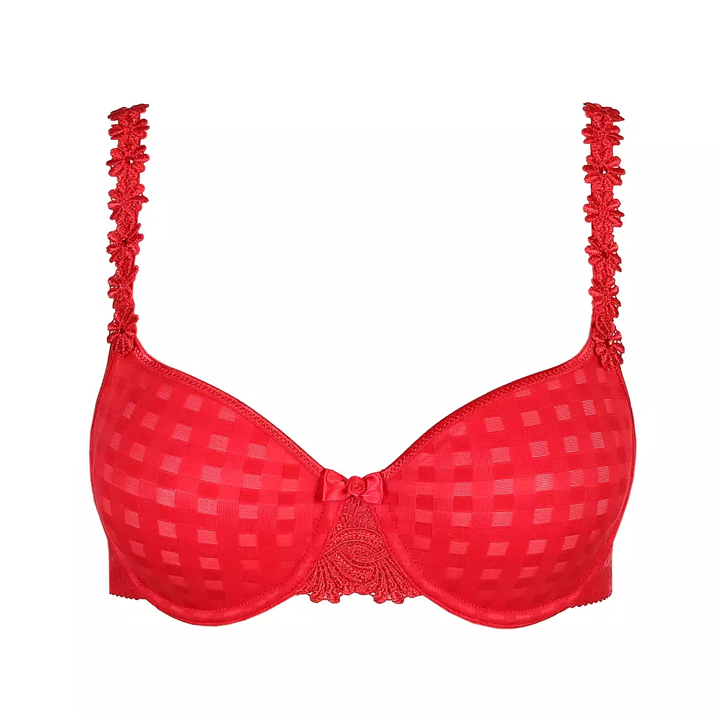 Avero Unlined Multiway Bra in Scarlet.