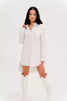 Back Shirt Dress