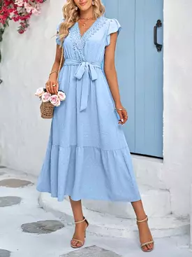 Belted Maxi Dress