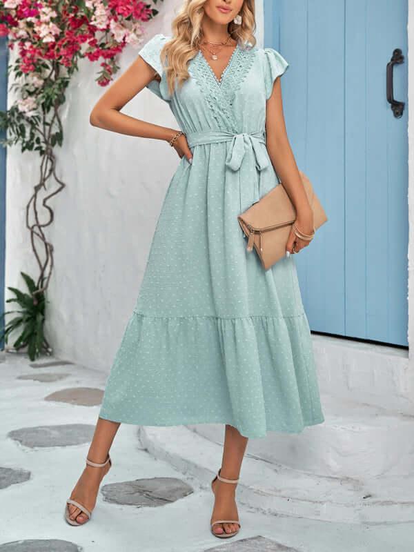 Belted Maxi Dress