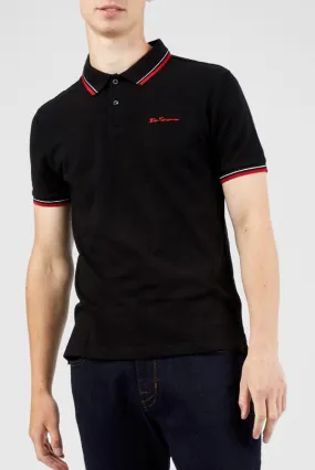 Black Ben Sherman Casual Polo Shirt