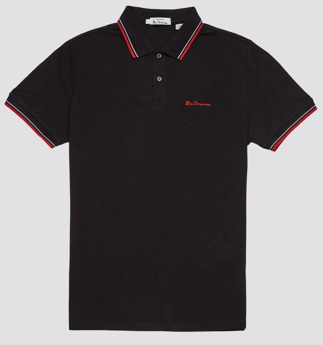 Black Ben Sherman Casual Polo Shirt