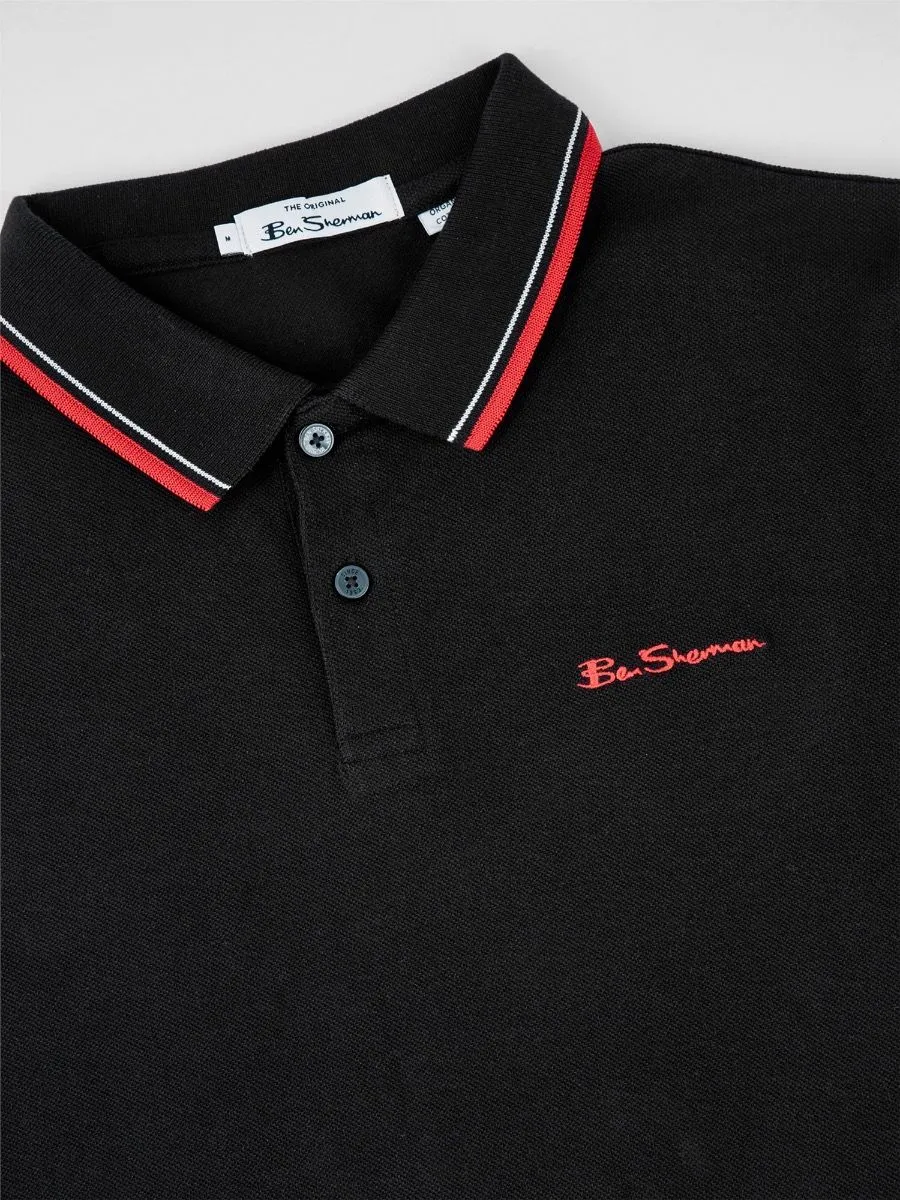 Black Ben Sherman Casual Polo Shirt