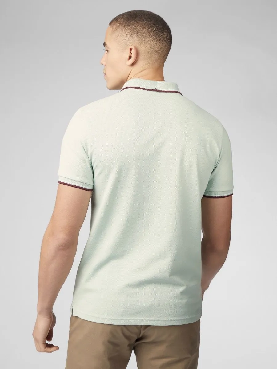 Ben Sherman Mint Casual Polo Shirt Short Sleeve