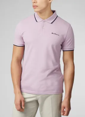 Ben Sherman Violet Casual Polo Shirt Short Sleeve