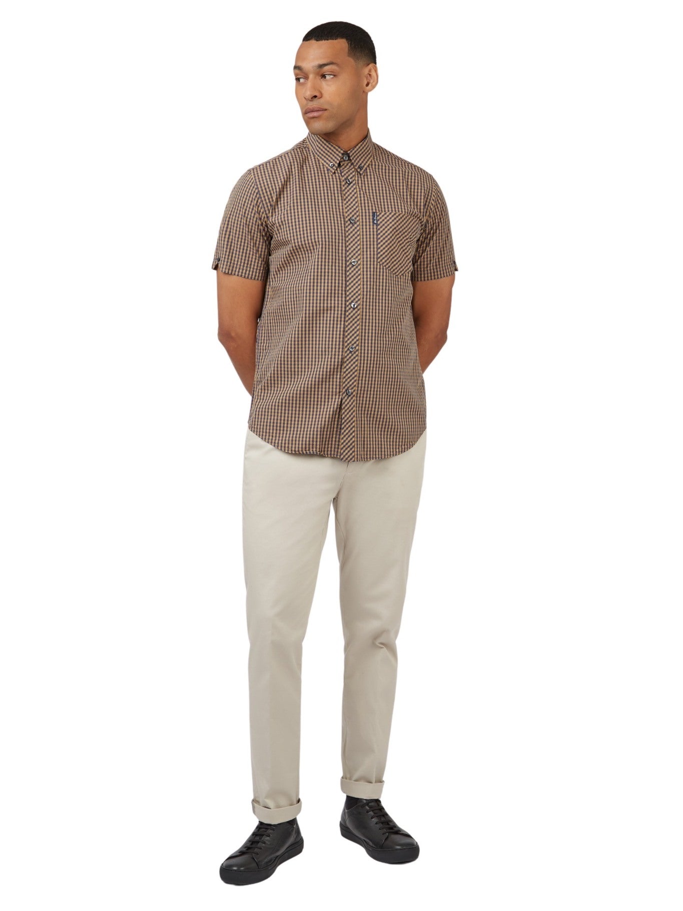 Ben Sherman Gingham Shirt - Short Sleeved