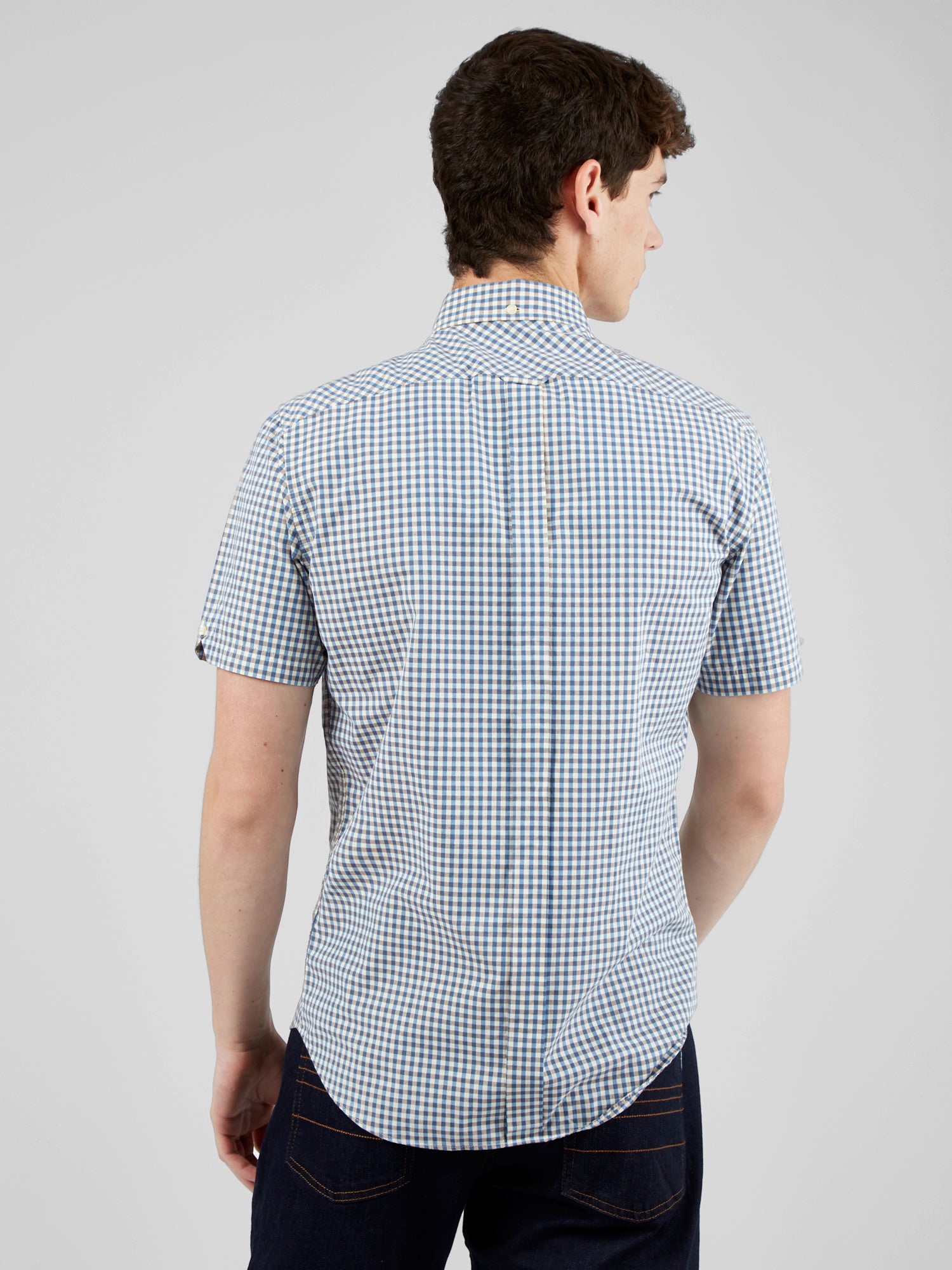 Ben Sherman Gingham Shirt - Short Sleeved