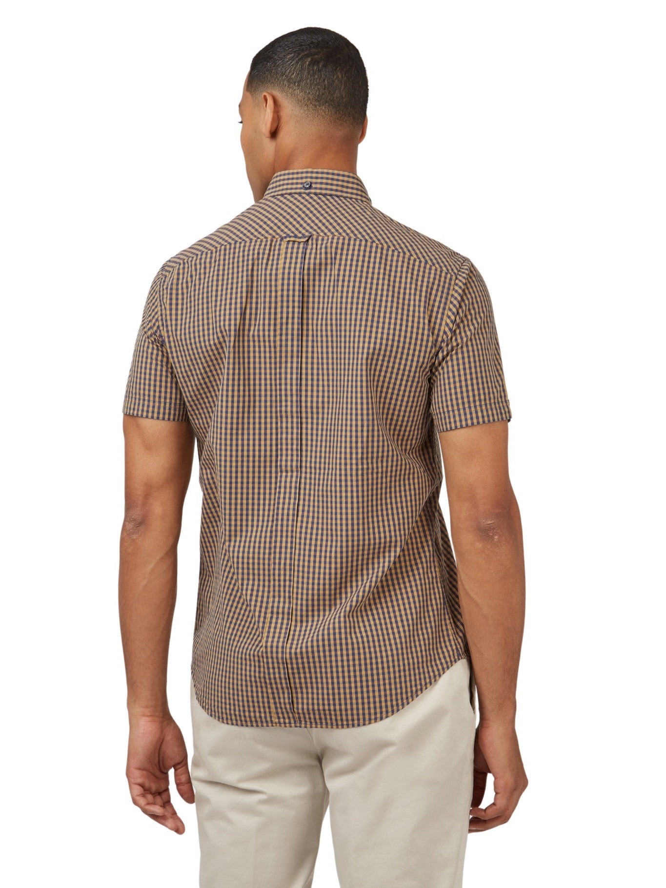 Ben Sherman Gingham Shirt - Short Sleeved