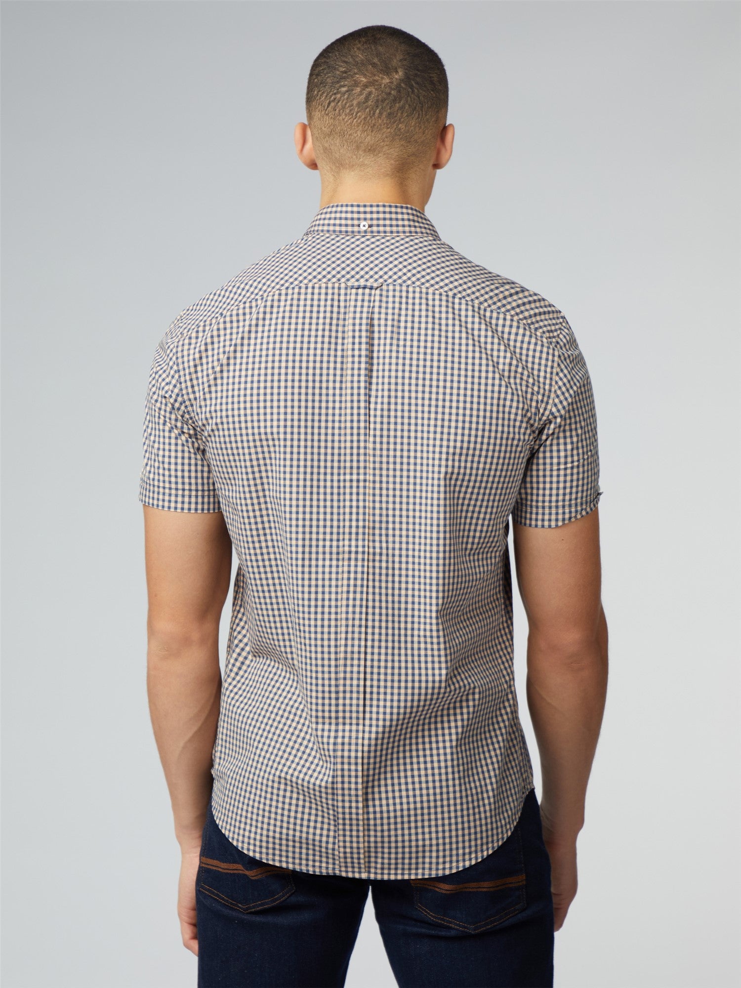 Ben Sherman Gingham Shirt - Short Sleeved