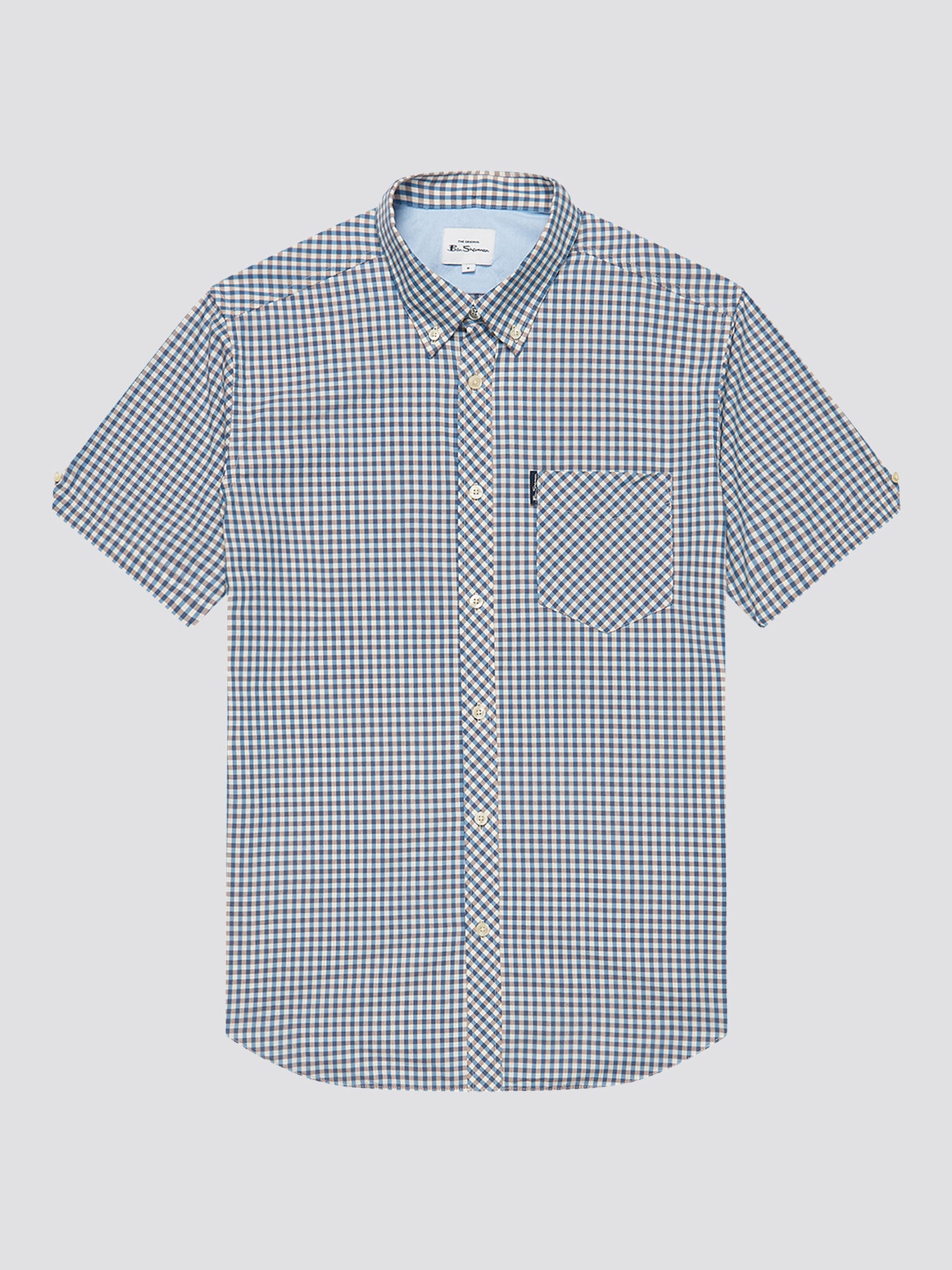 Ben Sherman Gingham Shirt - Short Sleeved