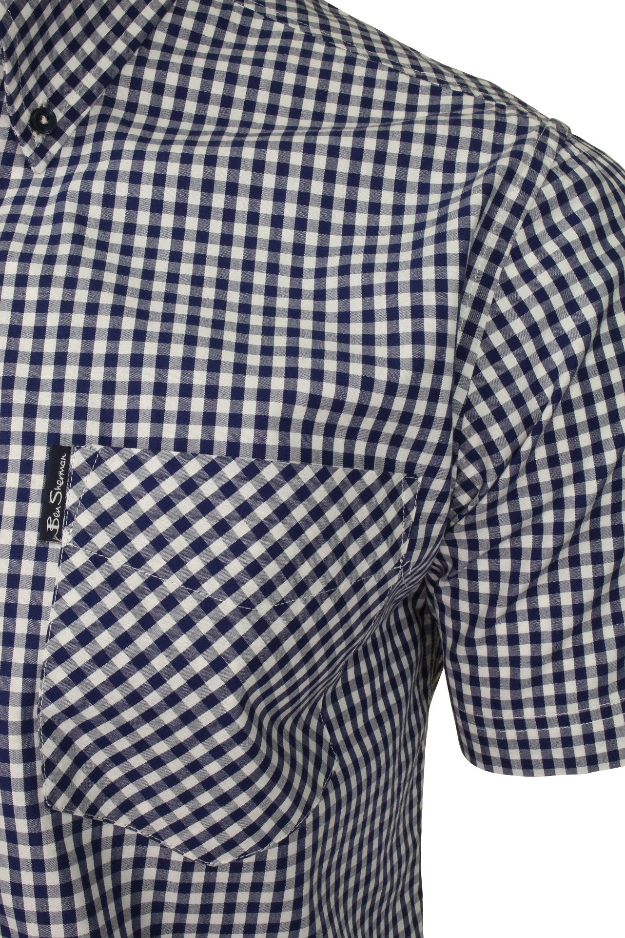 Ben Sherman Gingham Shirt - Short Sleeved