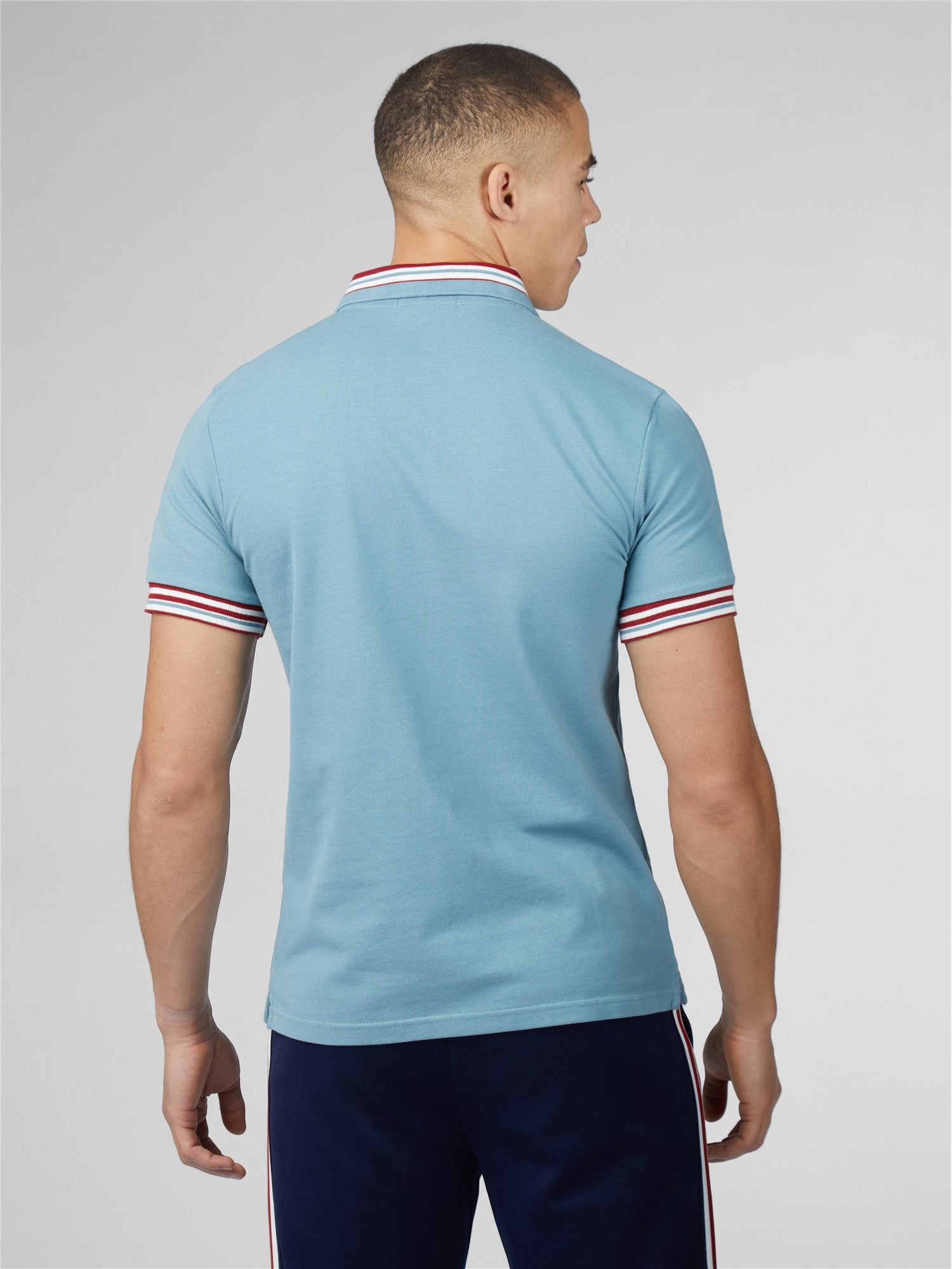 Ben Sherman Men's Pique Polo Shirt - House Collar Design