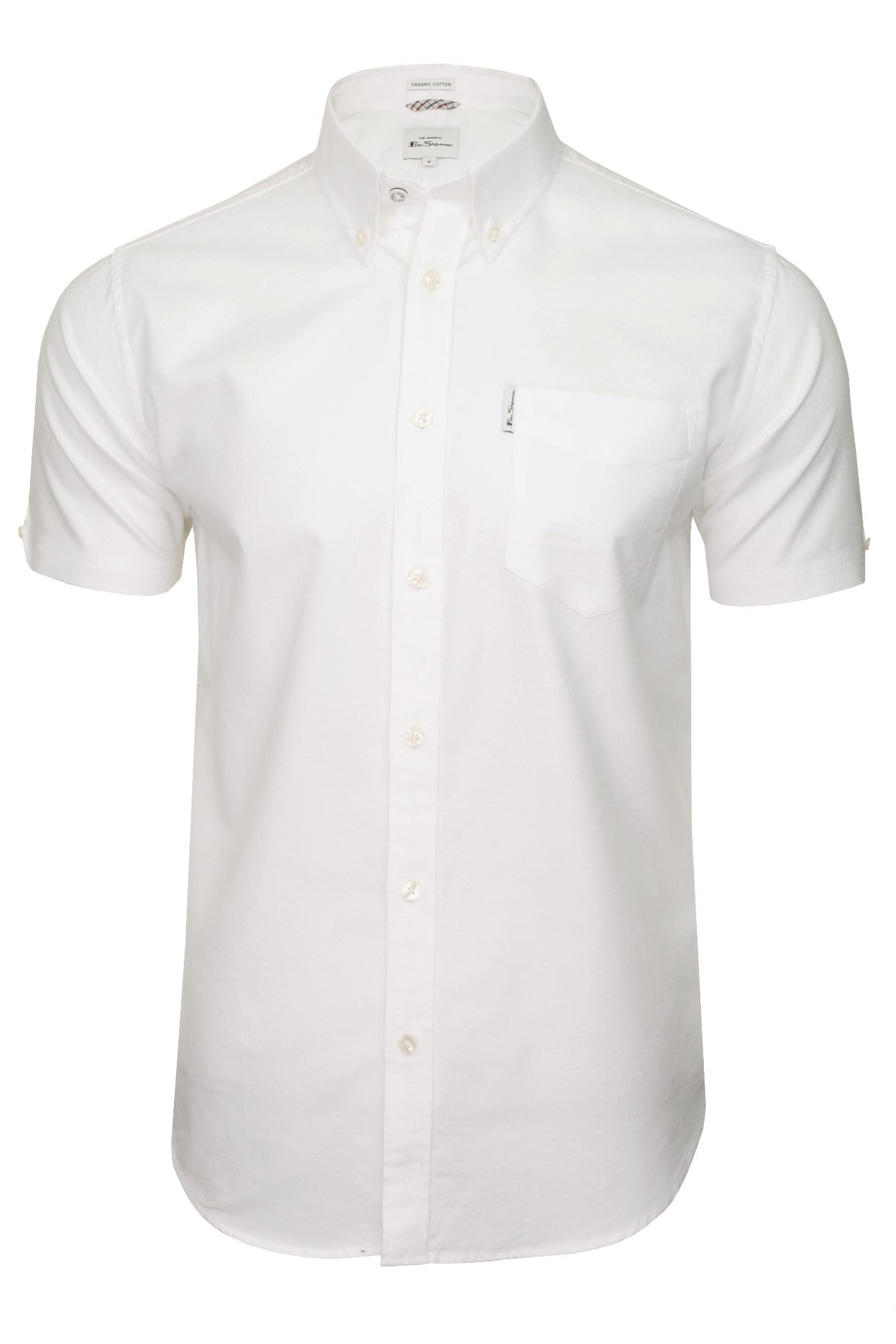 Ben Sherman Men's Short Sleeve Signature Oxford Shirt