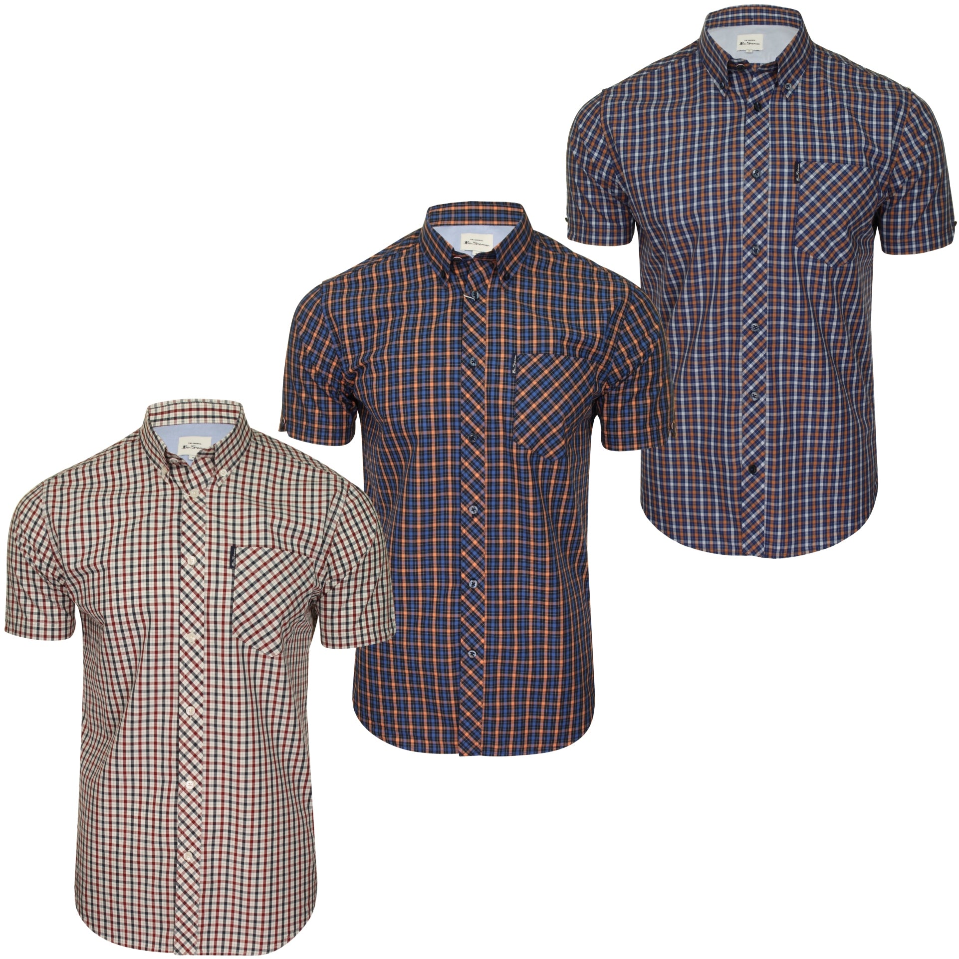 Ben Sherman Men's Signature House Check Shirt - Short Sleeves