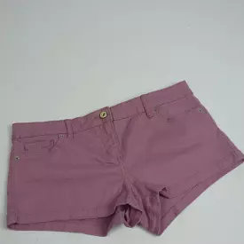 Benetton Denim Shorts Women - Light Purple