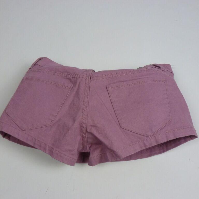 Benetton Denim Shorts Women - Light Purple