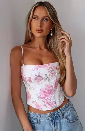 Best Love Bustier - Love Letters Floral