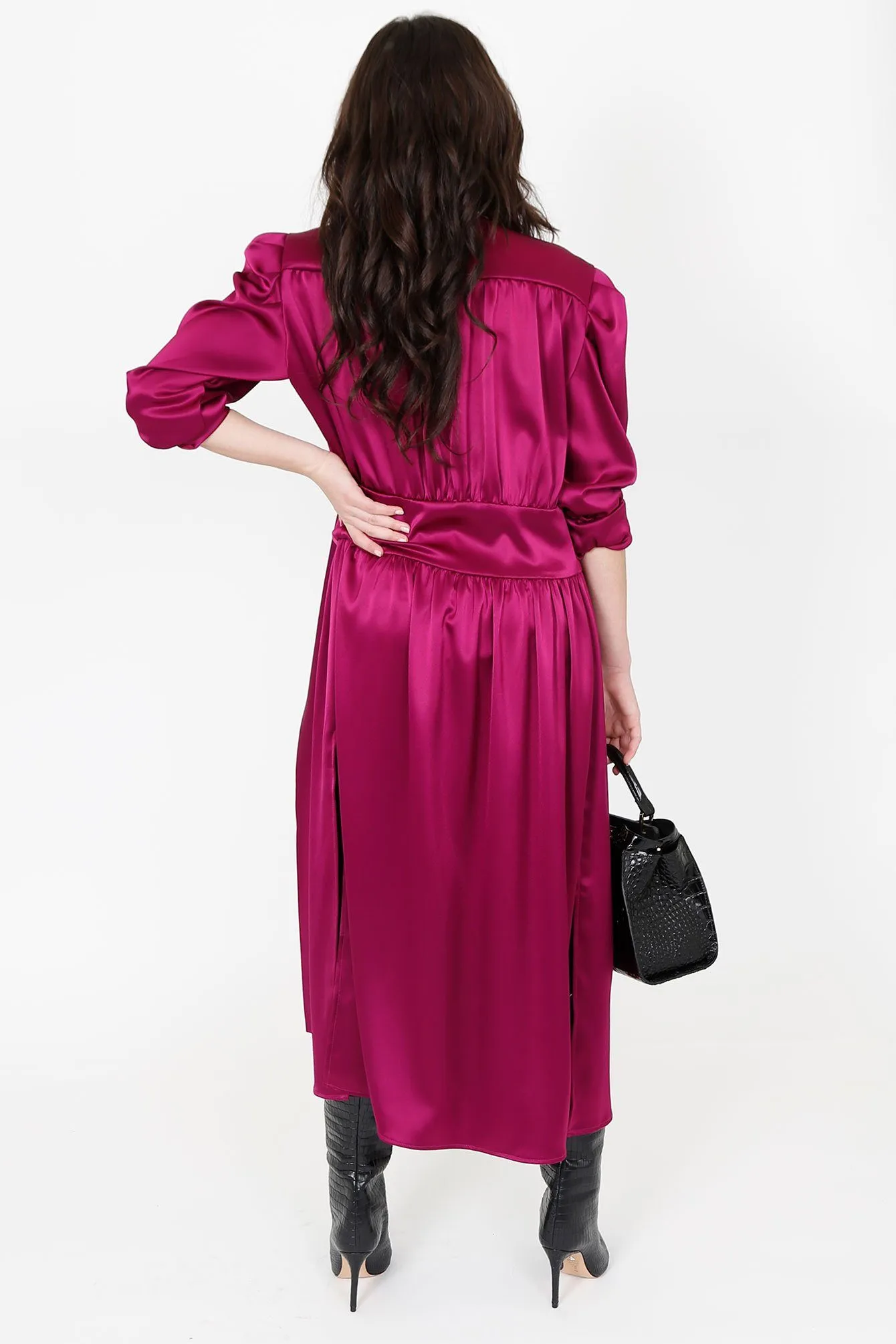 Bianca Overlet Jacket Fuchsia - Nonchalant Fashion