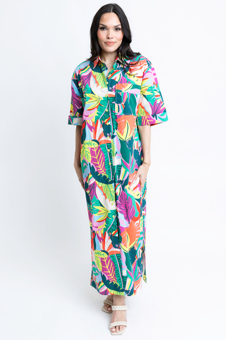 Birds of Paradise Maxi Dress