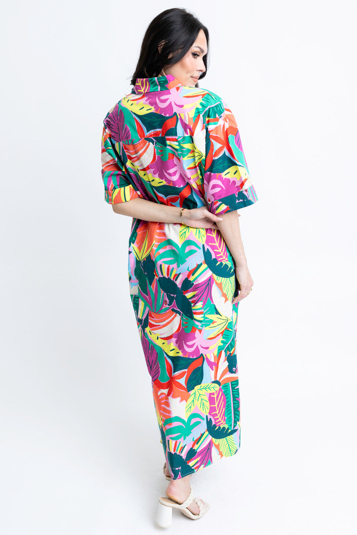 Birds of Paradise Maxi Dress