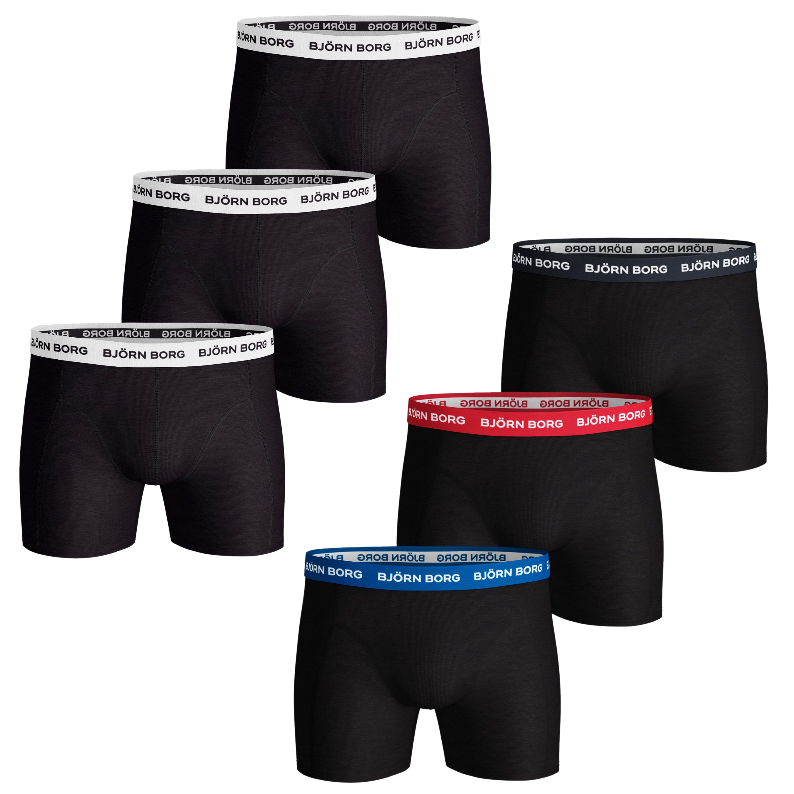 Bjorn Borg Cotton Stretch Boxer Shorts - Pack of 3