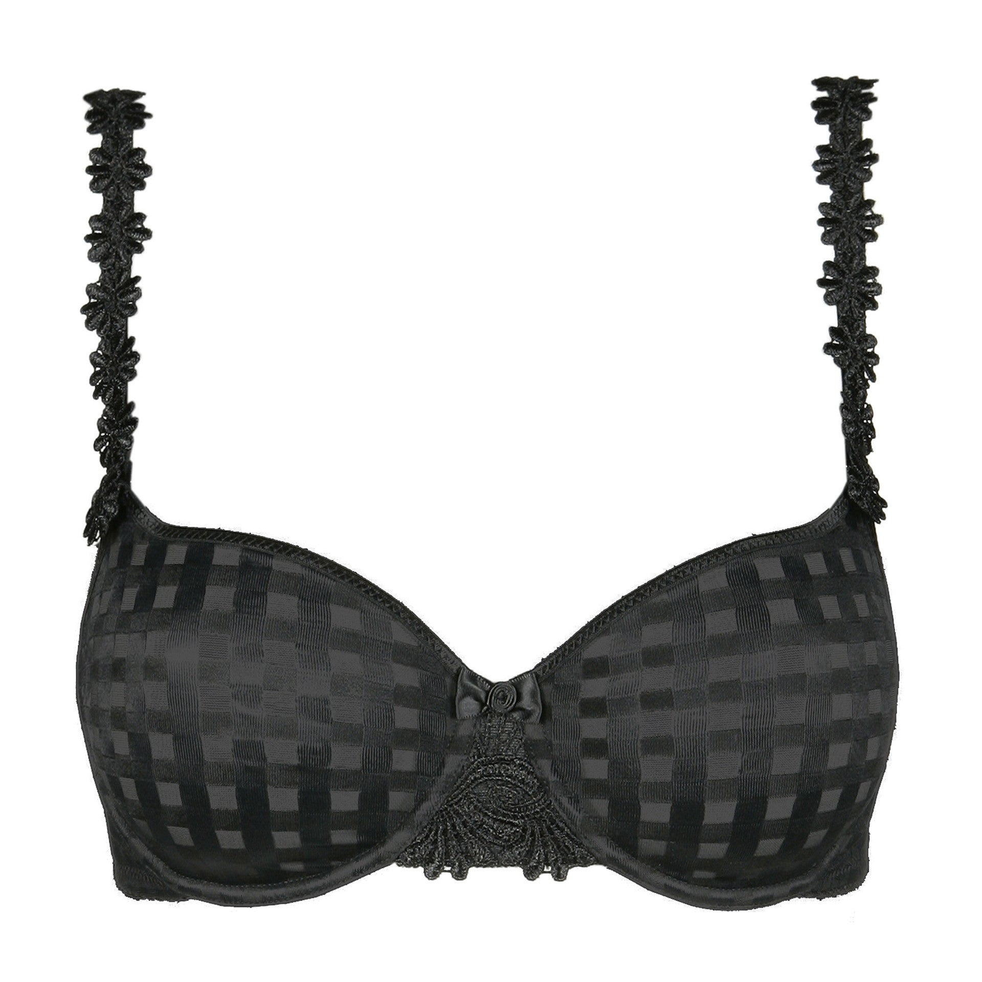 Black Avero Non Padded Bra