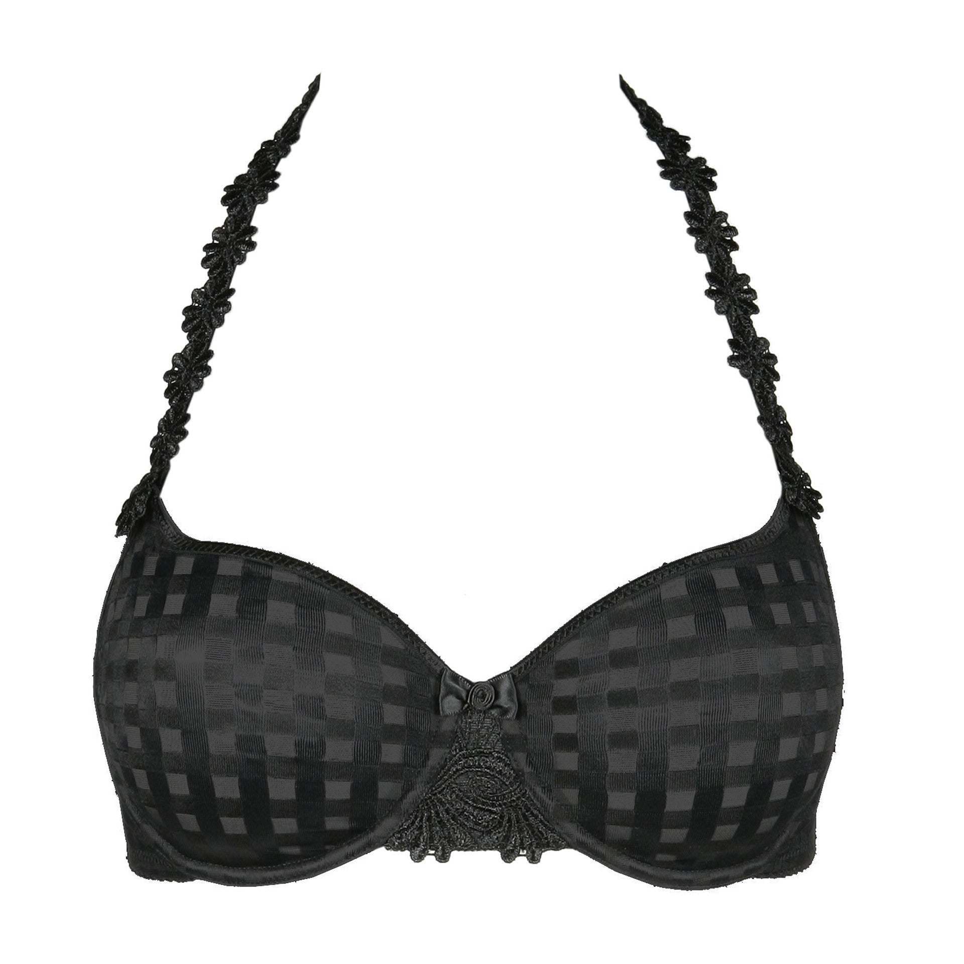 Black Avero Non Padded Bra