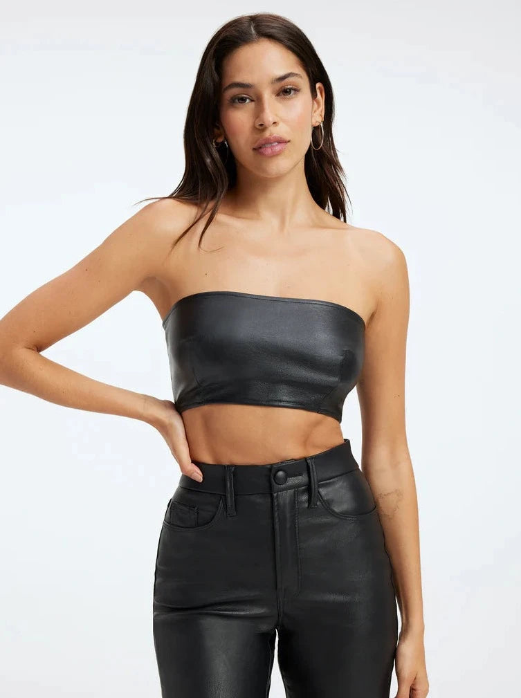 Black bandeau by Good American