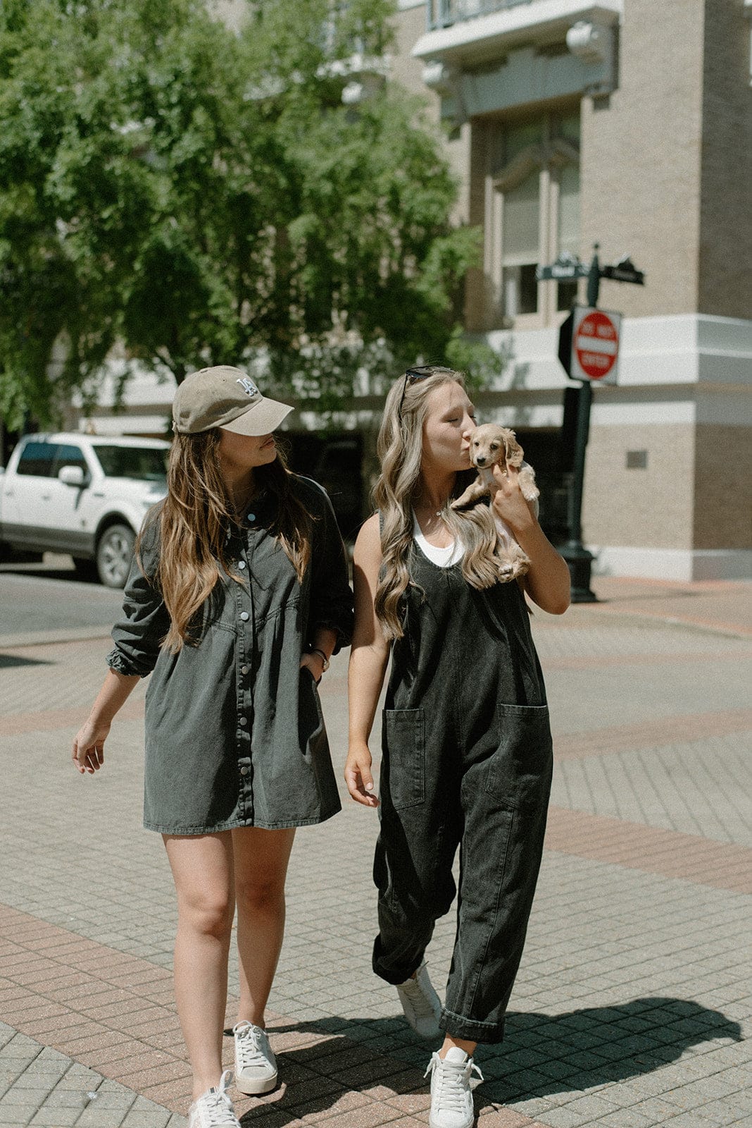 Black Denim Dress