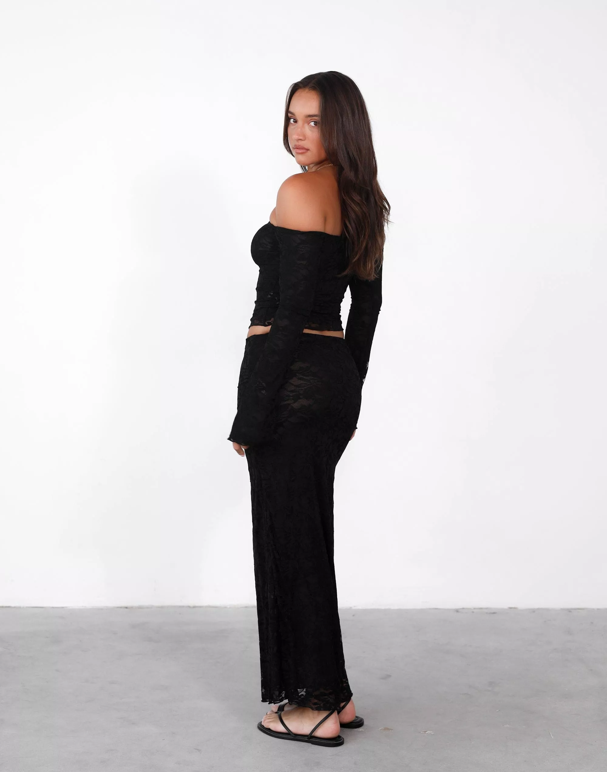 Black Maxi Skirt - Florence - Best Price & Quality