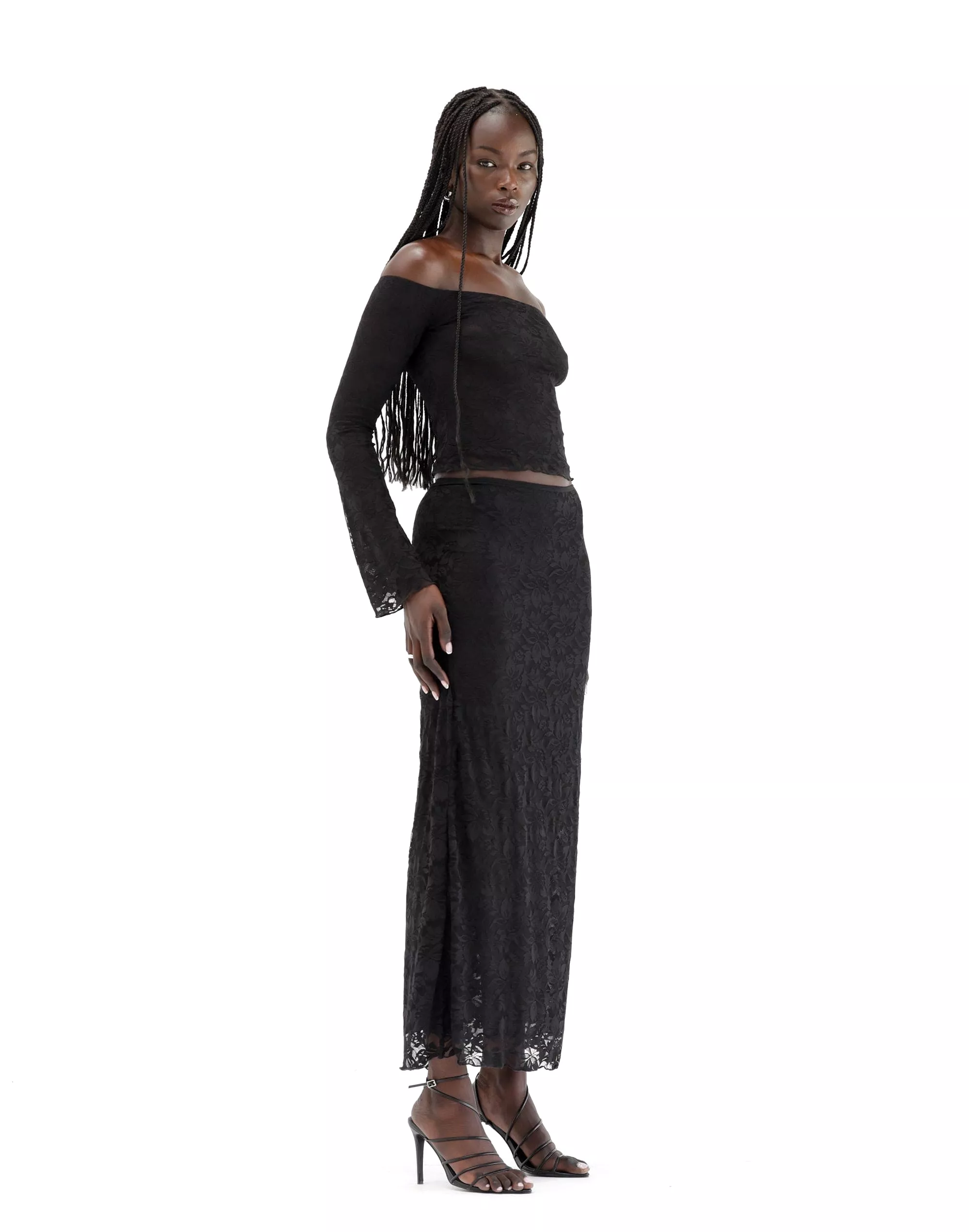 Black Maxi Skirt - Florence - Best Price & Quality