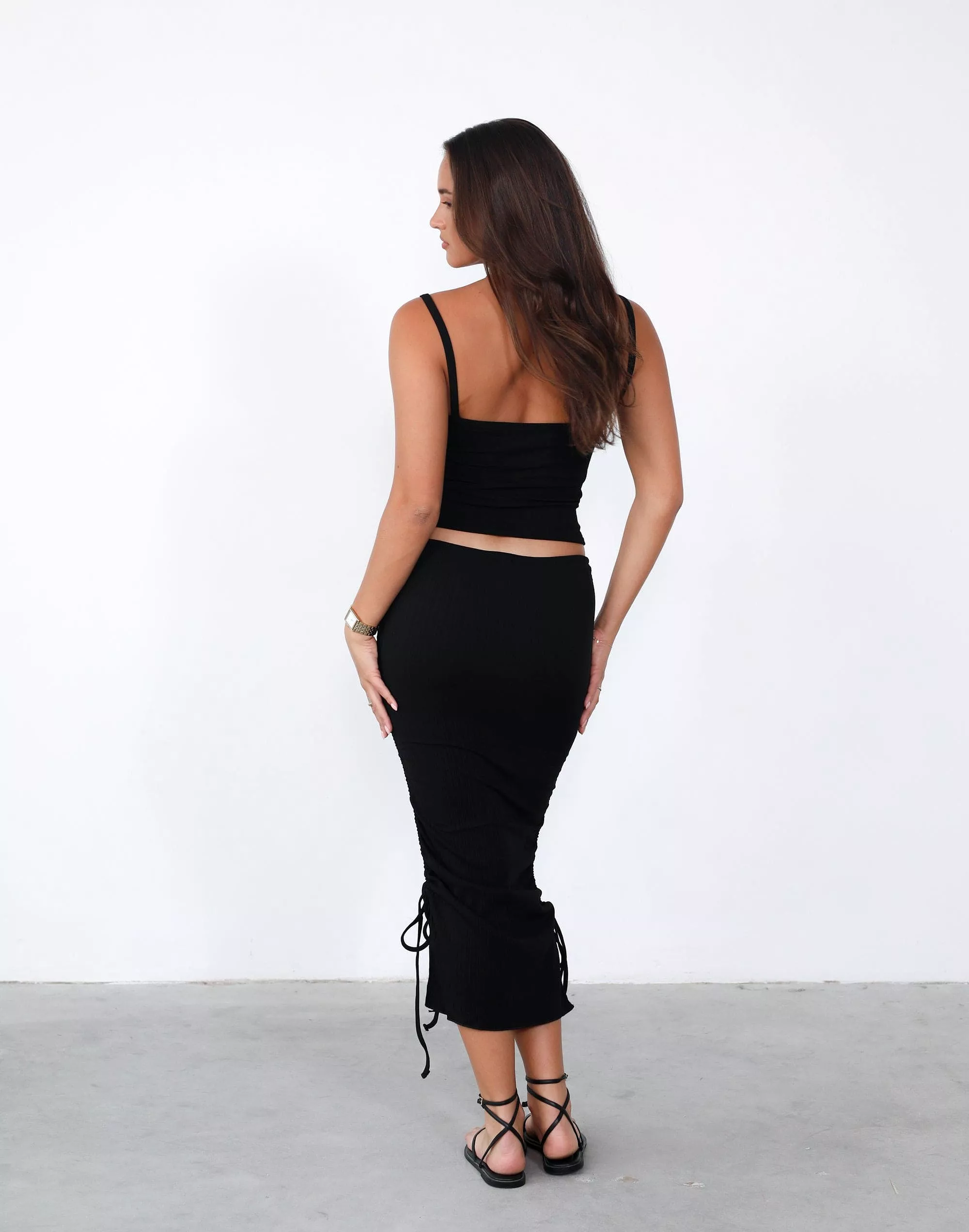 Black Maxi Skirt - Lexi, Limited Stock