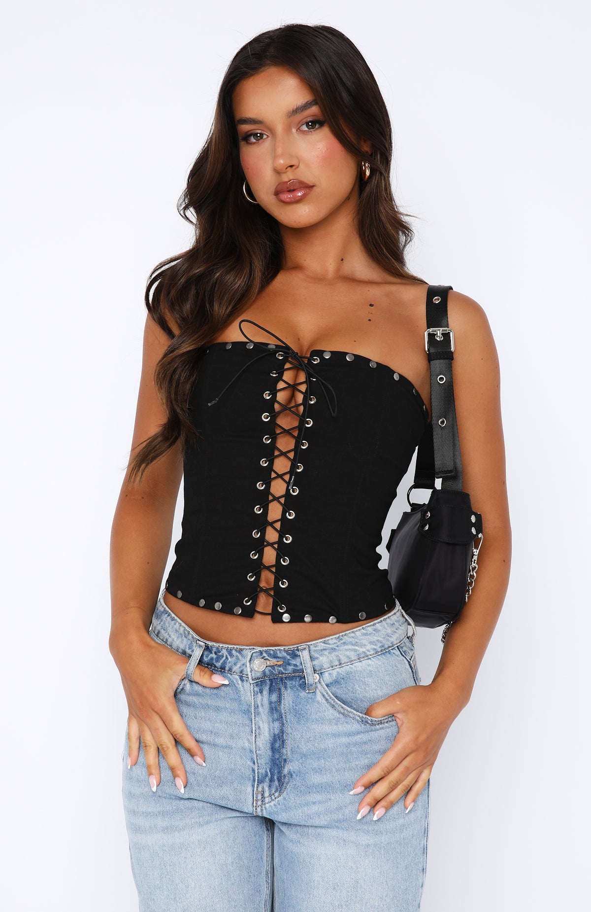 Black Revenge Bustier - Better Quality & Affordable Price.