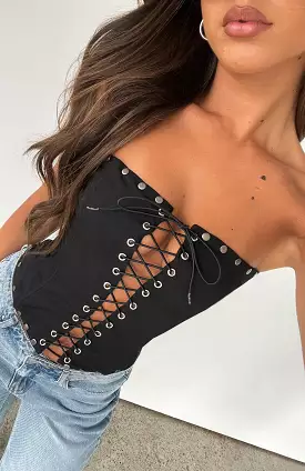 Black Revenge Bustier - Better Quality & Affordable Price.