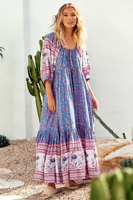 Blossom Maxi Dress - Blu Collection | Floral Print Maxi Dresses