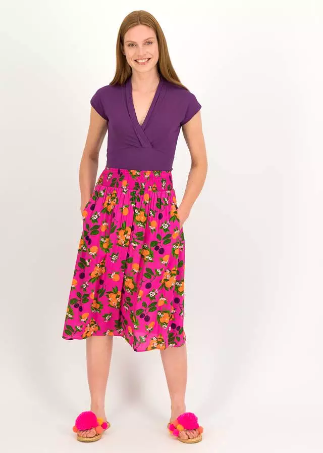 Blutsgeschwister Midi Skirt - Le Coeur Joyeux Ease of Peace