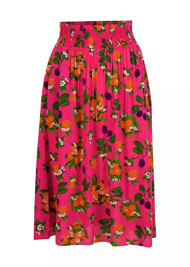 Blutsgeschwister Midi Skirt - Le Coeur Joyeux Ease of Peace