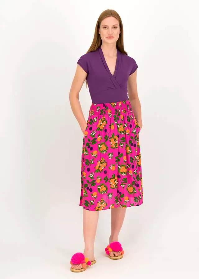 Blutsgeschwister Midi Skirt - Le Coeur Joyeux Ease of Peace